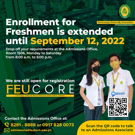 Good news, FEUture Tamaraws! .